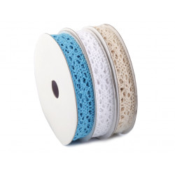 5m Häkelspitze Borte Baumwollspitze Farbvarianten 3